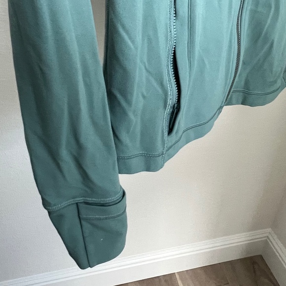 Define Hooded Jacket Nulu | Blueish Green | Size 10 - Picture 6 of 6
